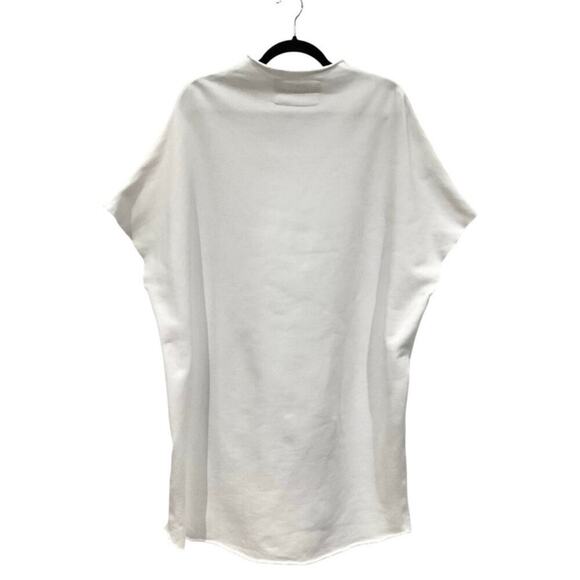 Frank & Eileen Ella The Easiest Dress Triple Fleece In White Size Medium - Large - Picture 6 of 11